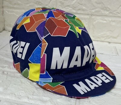 Cappellino Cappelilo CAP Hat Bici Ciclisme Team Mapei Neuf NEW - Photo 1/4