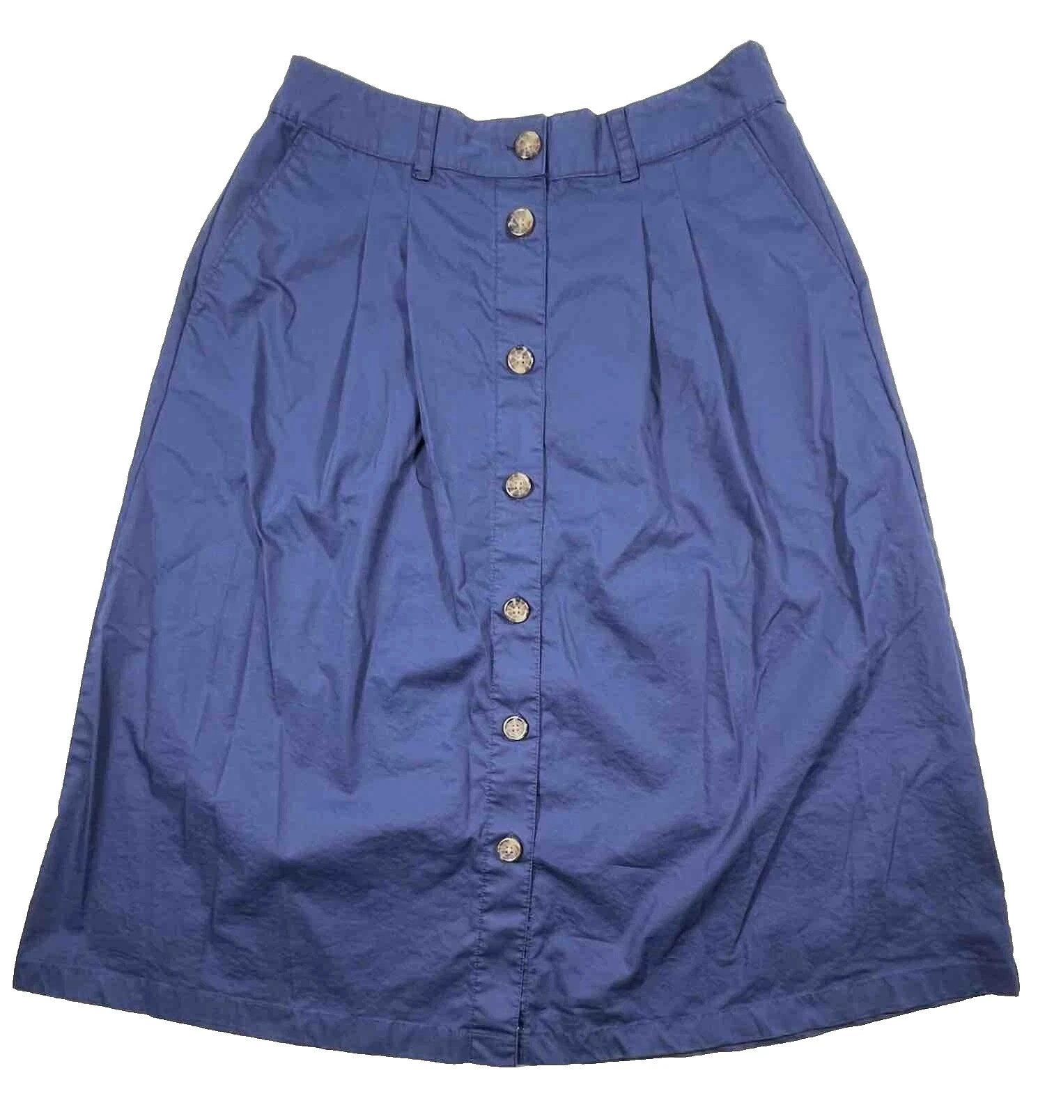 Cotton Solid Lands' End Skirts for Women