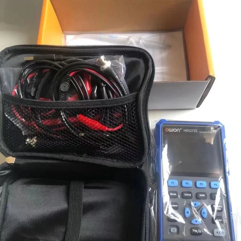 OWON HDS242 3-in-1 Handheld Digital Oscilloscope Waveform Generator Multimeter - Image 4 of 4