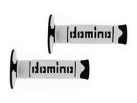 A260 Griffpaar Weiss / Schwarz Offroad Domino Durchmesser 22-26 Universal