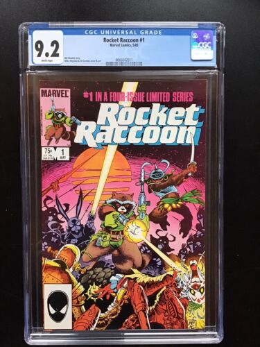Rocket Raccoon #1 - cgc 9,2 - 1985  - Bild 1 von 2