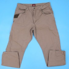 WRANGLER Work Wear Men's Pants . Size 36x32. Gray.