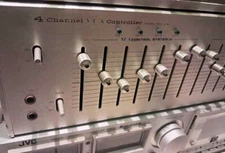 USED JVC SEA-V7E EQUALIZER VINTAGE RETRO AUDIO SOUND MADE IN JAPAN