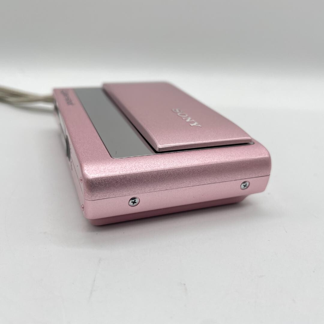 【美品】希少　SONY　ソニー　サイバーショット　DSC-T20　ピンク SONY ソニー サイバーショット DSC-T20（P）ピンク 魅せる薄型