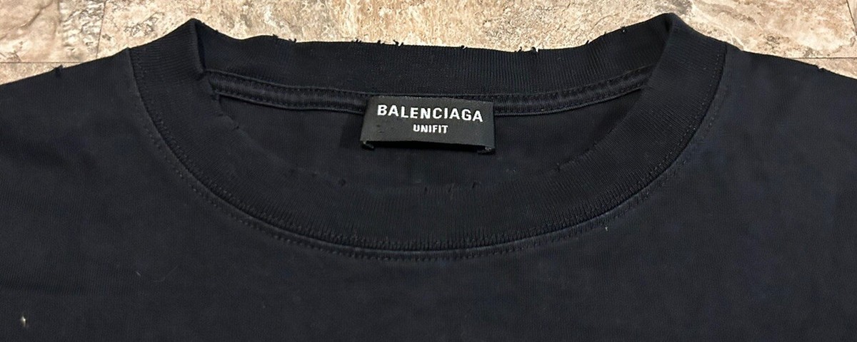 【最終値下げ】BALENCIAGA UNIFIT ブラック Tシャツ Balenciaga Unifit Free Black T-Shirt Sz L | eBay