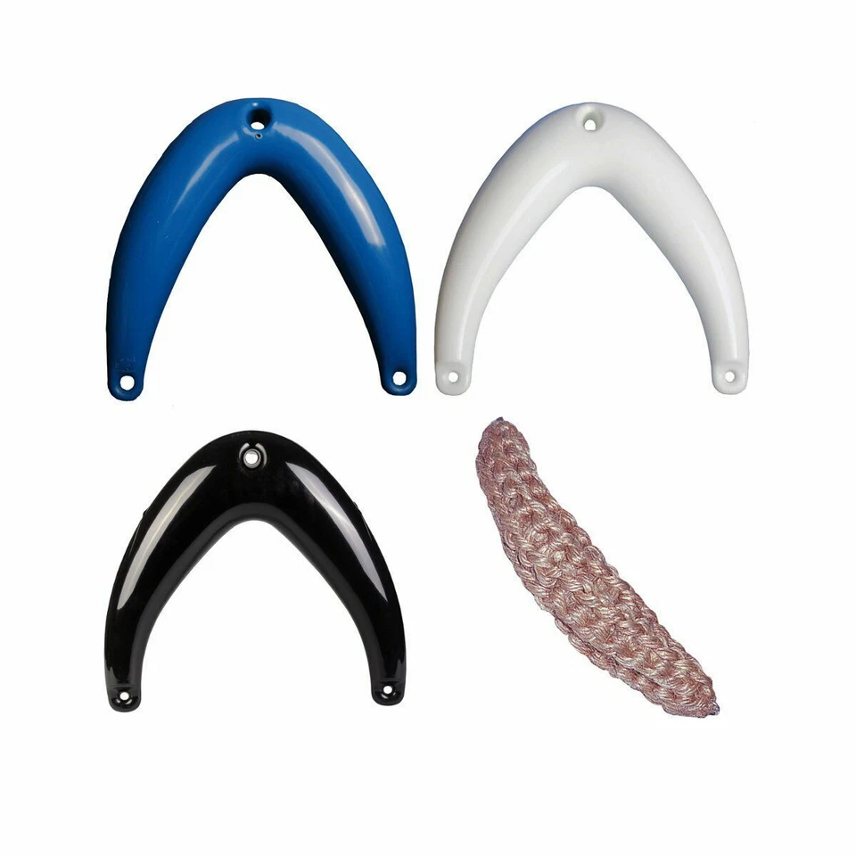 Talamex Bootsfender Bugfender Manila, Weiß, Blau und Navy | Größenwahl