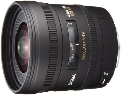 Sigma 4.5mm f/2.8 EX DC HSM Circular Fisheye Lens for Canon Digital SLR Cameras