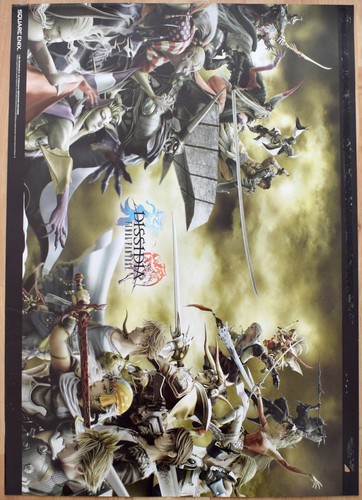 Final Fantasy Dissidia RARE PSP 59cm x 84cm Werbeposter - Bild 1 von 3