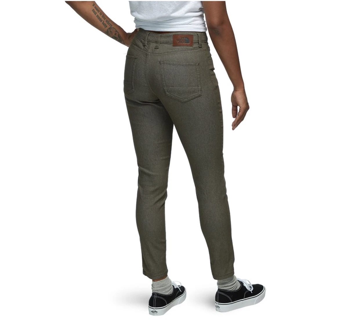 The North Face Tungsted Taupe Green Slim Fit Pants Sz 0 NWT eBay
