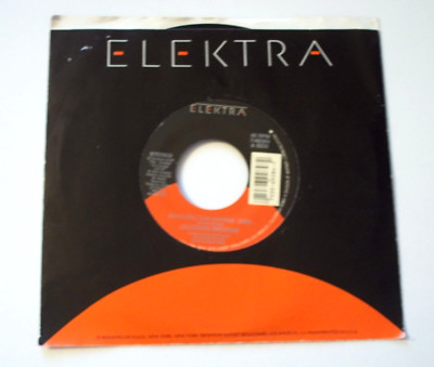 JACKSON BROWNE Anything Can Happen; Lights & Virtu 45 RPM Record  7'' Single 1989