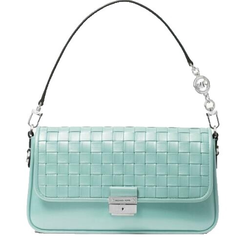 Michael Kors Scalloped Leather Handbag Shoulder Strap NWT $98 | eBay