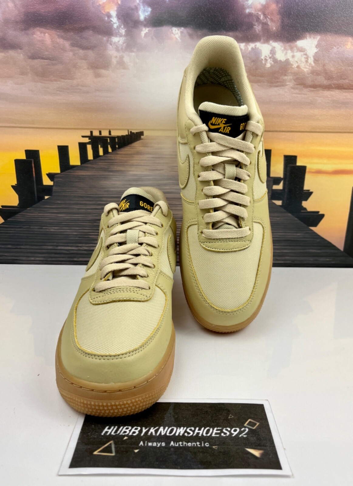 nike air force 1 gore tex gold