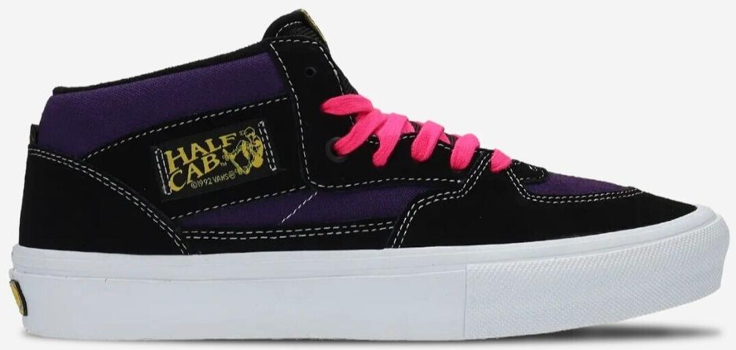 Size 7.5 - Vans Skate Half Cab Black Purple for sale online | eBay