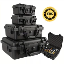 Hard Carry Case Protective Equipment Waterproof Camera Tool Travel Secure Box