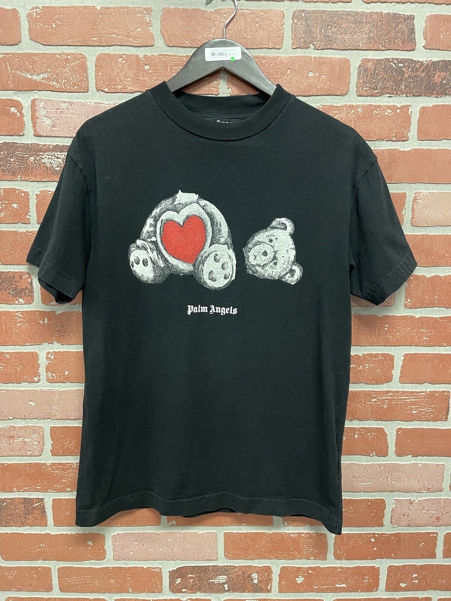 Size S - Palm Angels Bear In Love Classic T-Shirt Black 100