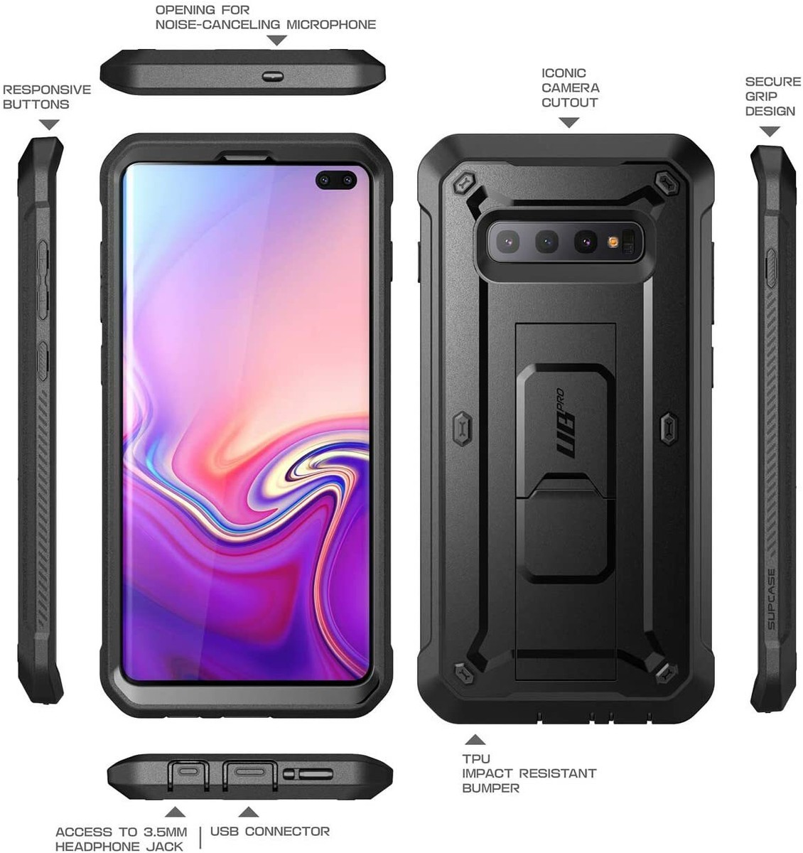 Galaxy S10+ Galaxy S10 Plus Rugged Case SUPCASE For Samsung Galaxy