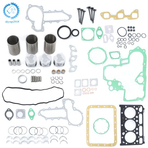 STD L3300DT Vortex Piston Overhaul Rebuild Kit L3410DT For Kubota D1703 D1703E