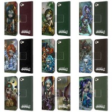 OFFICIAL STRANGELING DRAGON LEATHER BOOK WALLET CASE FOR APPLE iPOD TOUCH MP3