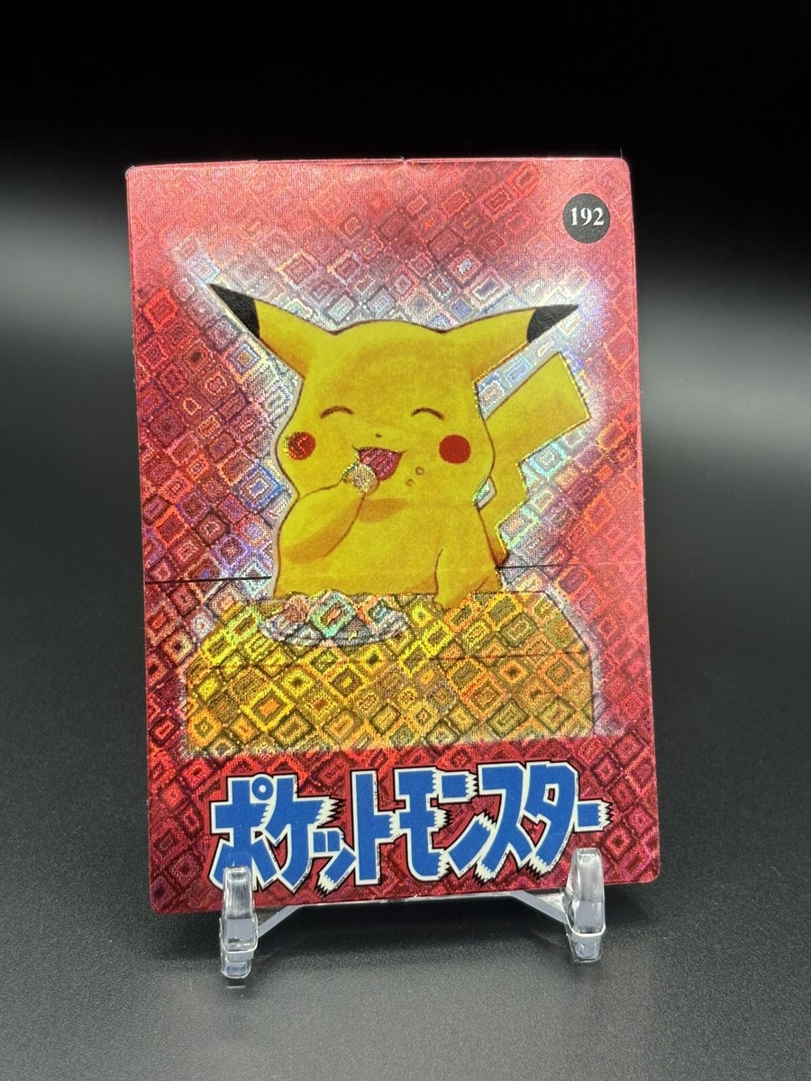Pokemon Card - Pikachu #192 - Vending Machine - Holo | eBay