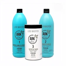 Kit Ark Line Smooth Progressive Master Shampoo, Mask Capilar and Nutritive Mask