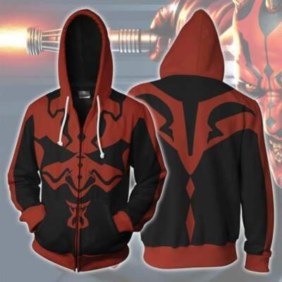 star wars zip up hoodie mens
