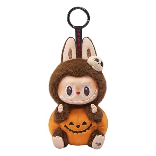 POP MART Happy Halloween Party Series Sitting Pumpkin Vinyl Plush Pendant