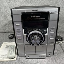 Sony MHC-GX355 Mini Sistema de Componentes Hi-Fi Cambiador de 3 Discos + Manual Remoto, Funciona