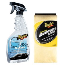 Meguiar’s® Perfect Clarity Scheibenreiniger Glasreiniger + Microfibre Handtuch
