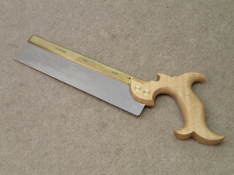 Serra RIP Lie Nielsen 15ppi 10" com bainha feita nos EUA item do usuário - Imagem 2 de 4