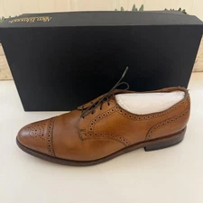 Allen Edmonds Sanford Shoes Mens Size 12 D Walnut Cap Toe Oxford USA 6527