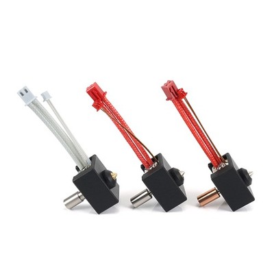 3D Printing Hotend for Ender3S1 Nozzle Hot End Extruder Heating Block Thermistor