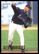 Alex Rodriguez 1996 Fleer #243 Mariners MLB READ FREE SHIPPING AutographDen
