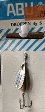 Vintage Abu droppen 4g Sweden Lure. Silver vintage in original new condition