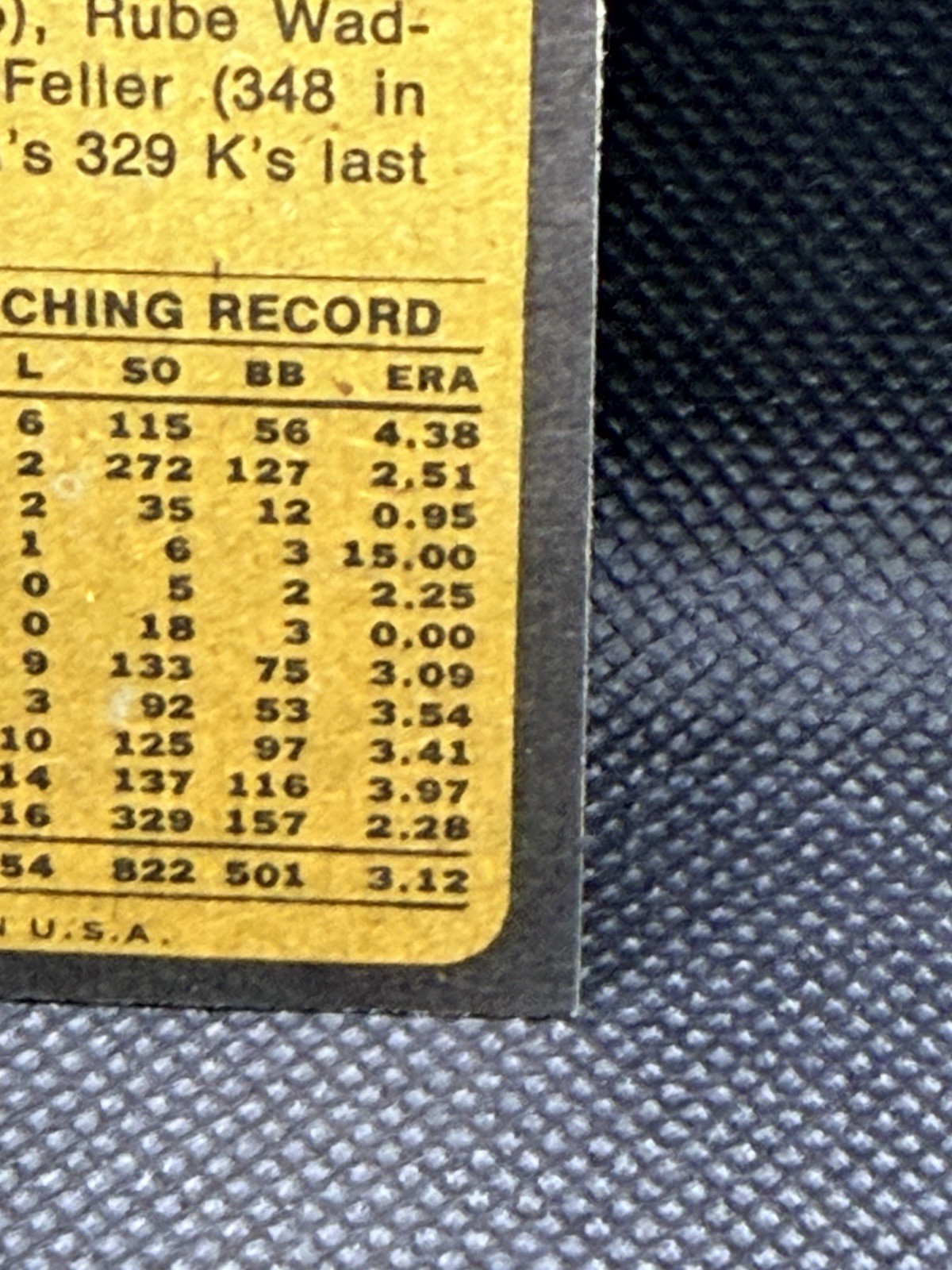1973 Nolan Ryan #220 California Angels  EX+ AI Grade Analysis Included view 10