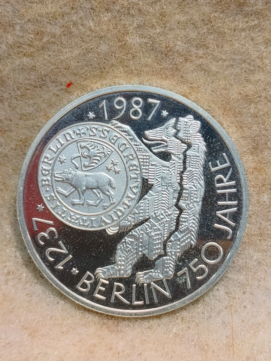 1987 ドイツ　硬貨 1987 ドイツ 硬貨 1 mark 1987, Germany - uCoin.net