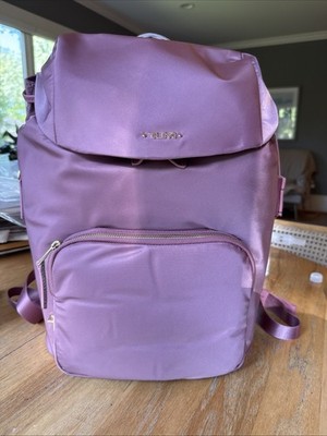NEW Tumi Voyageur RYLEY 16.25  Nylon Laptop Backpack - ORCHID PINK w/ GOLD