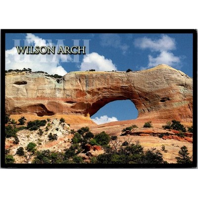 Wilson Arch US Hwy 191 Between Moab & Monticello In UT Vintage Postcard SPQ19