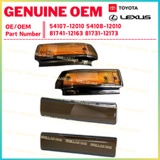 Toyota Genuine Trueno Turn Signal Lamp Indicators Headlight Eye Brow Set Ae86 Toyota Genuine Trueno Turn Signal Lamp Indicators Headlight Eye Brow Set Ae86