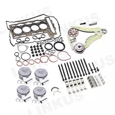 Head Gasket Set Piston Timing Chain Kit For Mini Cooper S R55 R59 N14B16 1.6T