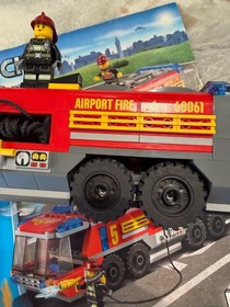 LEGO City: Airport Fire Truck 60061 *Not Complete* with manuals