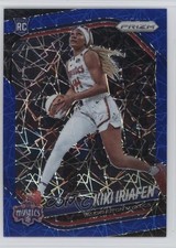 2025 Panini Prizm WNBA Blue Velocity Prizm Kiki Iriafen #72 Rookie RC 01sb