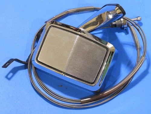 1973-76 Lincoln Mark IV OEM Remote Mirror Assembly - DRIVER SIDE