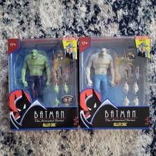 McFarlane Toys Batman The Animated Series Killer Croc Jonah Hex PLATINUM  SEALED