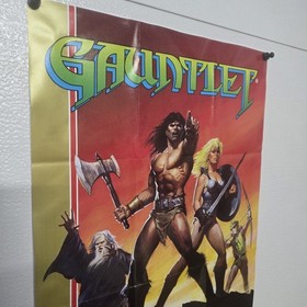 Gauntlet - Poster Only - Nintendo NES - Foldable Promo Insert - New - Vintage 