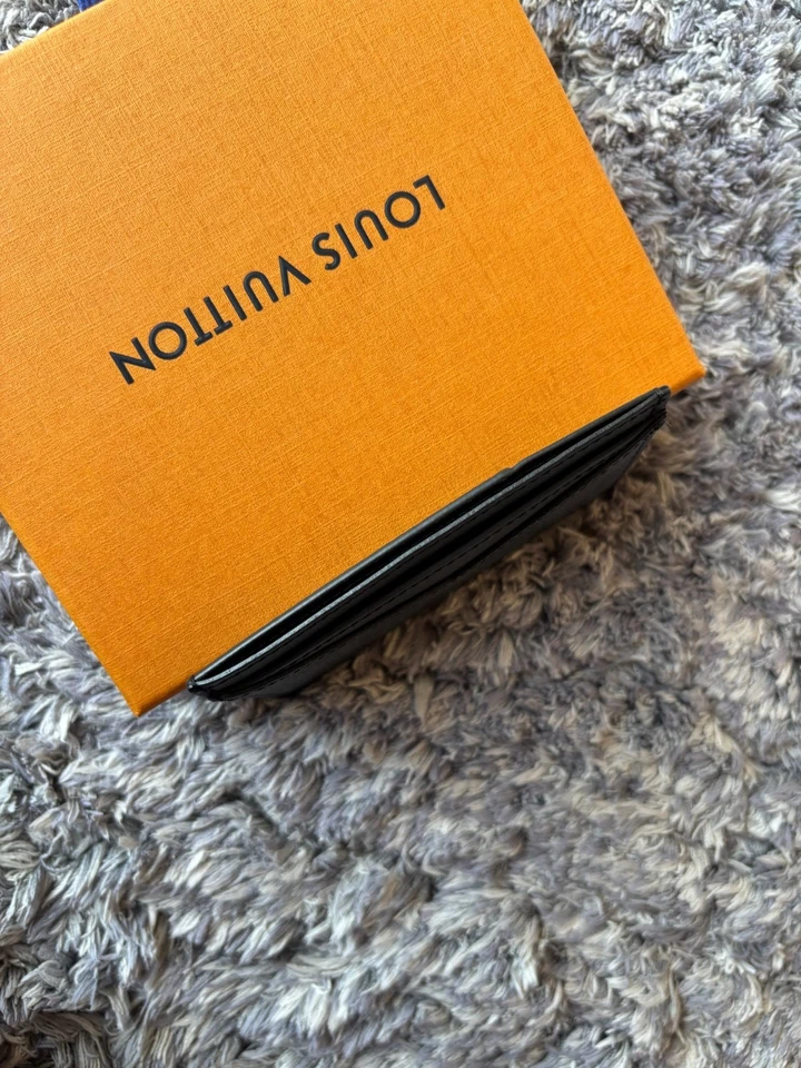 Auténtico estuche/tarjeta Louis Vuitton Damier de lona N62666 Néo Porte Cartes Pass Foto 4 de 4