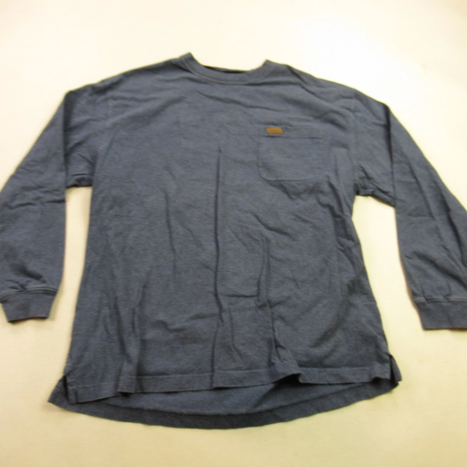 Pendleton Shirt Mens Large Long Sleeve Crew Neck Casual Blue Lightweight