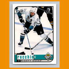 Steve Rucchin #6 1998-99 UD Choice Anaheim Mighty Ducks Hockey Card NHL