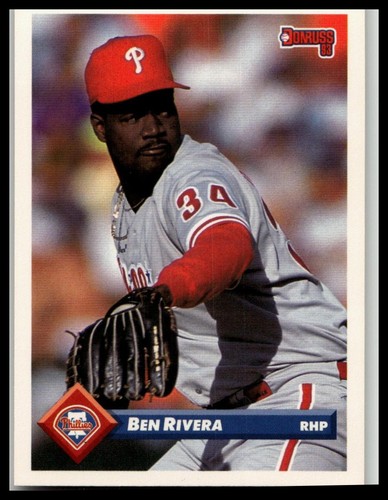 1993 Donruss Ben Rivera #412 card
