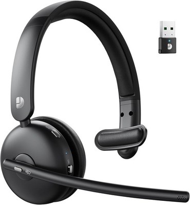 Dytole Wireless Headset with Mic for Work, Bluetooth Headset with Mic