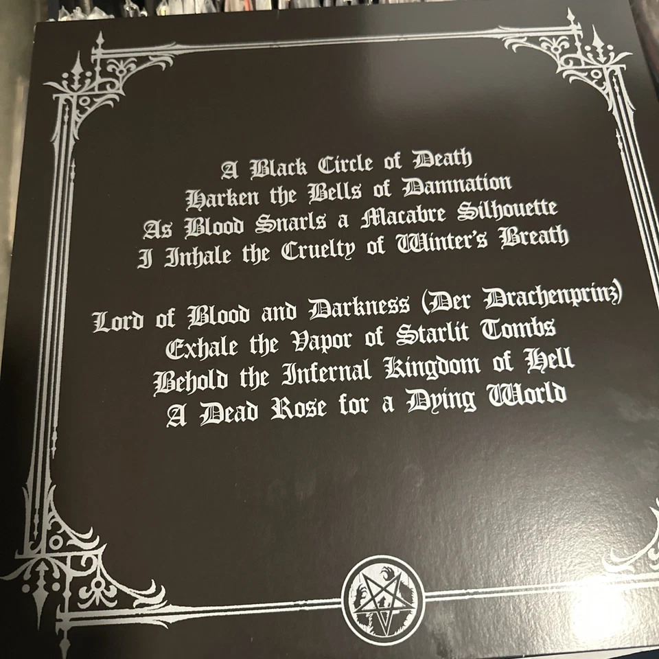 Satanic Warmaster – Exultation Of Cruelty LP 2025 Werewolf Records EVIL-XUL *NEW - Image 3 of 4